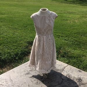 Liz Claiborne White Lace Dress